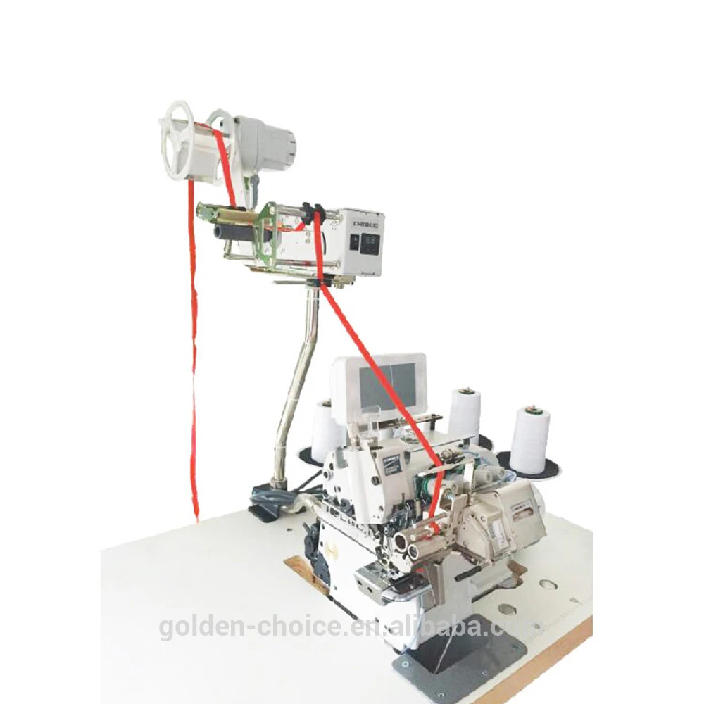 CHOICE GC5114EX/D/MC Computerized Elastic Metering Auto Tape Cutter Reentry Small Cylinder Bed Overlock Sewing Machine