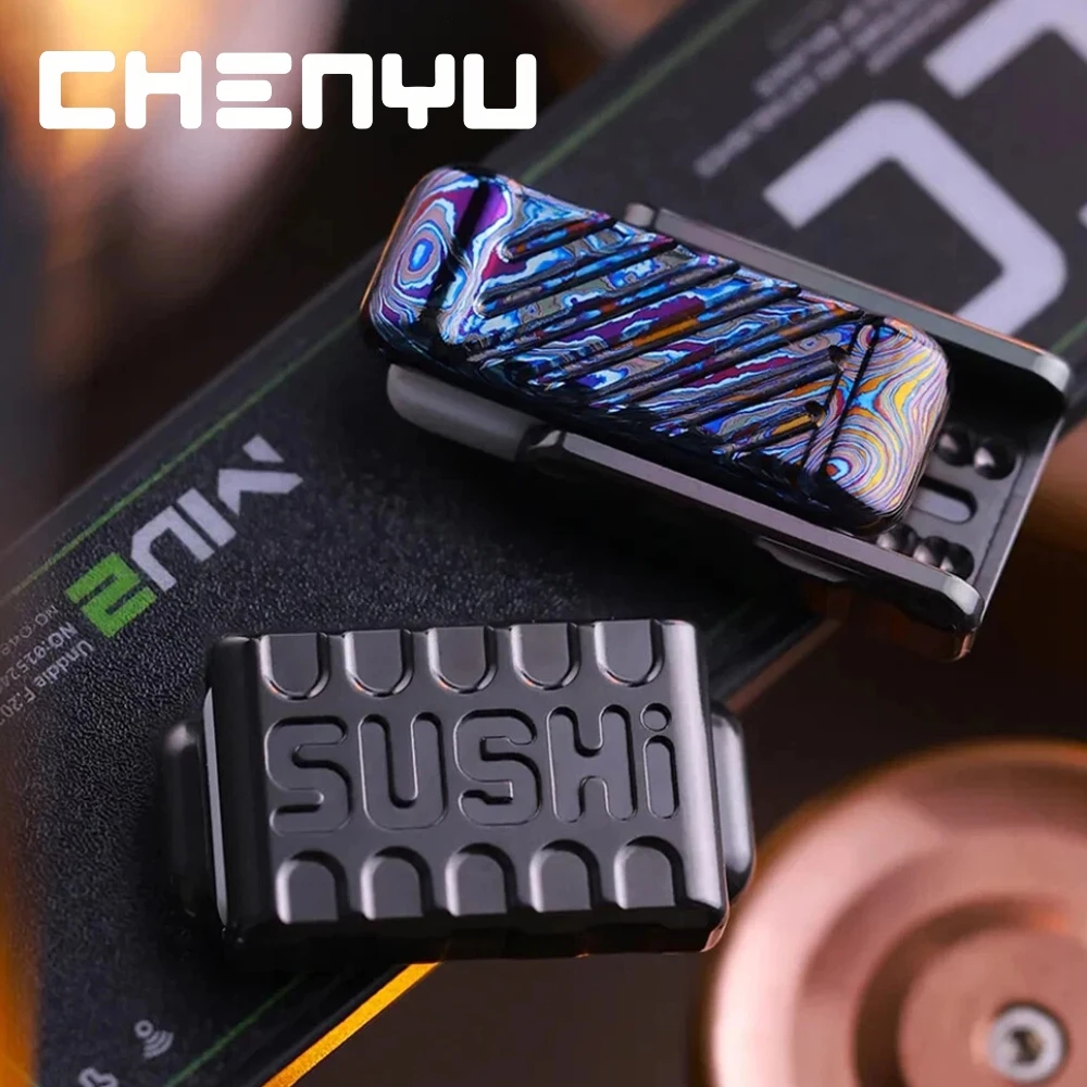 Фото CHENYU EDC SUSHI Фиджет-слайдер Zircuti: Оригинальный дизайн, игрушка для снятия стресса и тревоги для взрослых №1