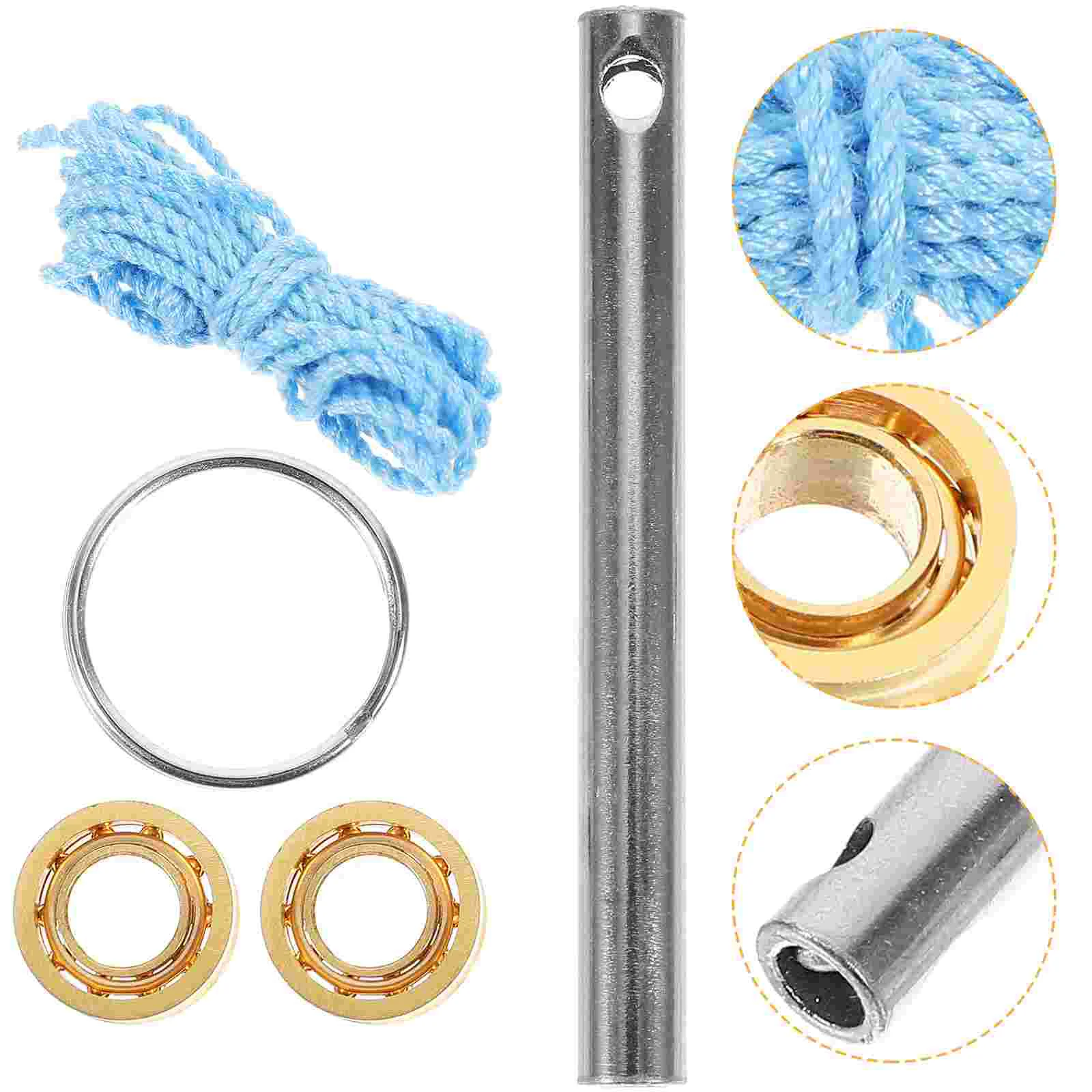 

1 Set of Yo-yo Bearing Pulling String Portable Bearing Multi-function Bearing Axles Puller Accessories