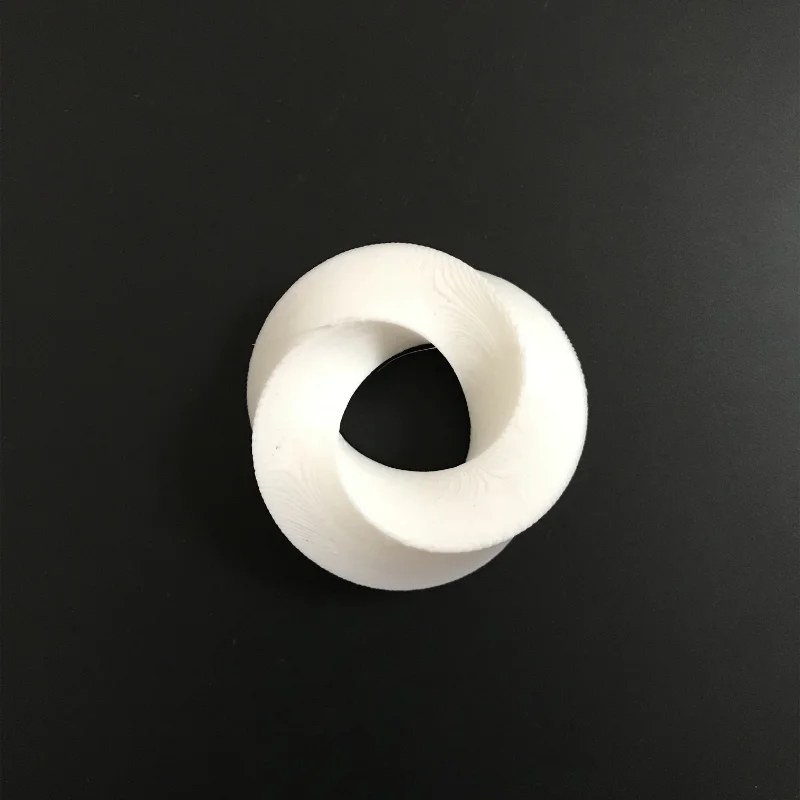 

Услуги 3d-печати, трехспиральное кольцо Mobius, обучающая математическая Топологическая модель, креативное украшение, 3D-печать, резка с ЧПУ 0,1 м...
