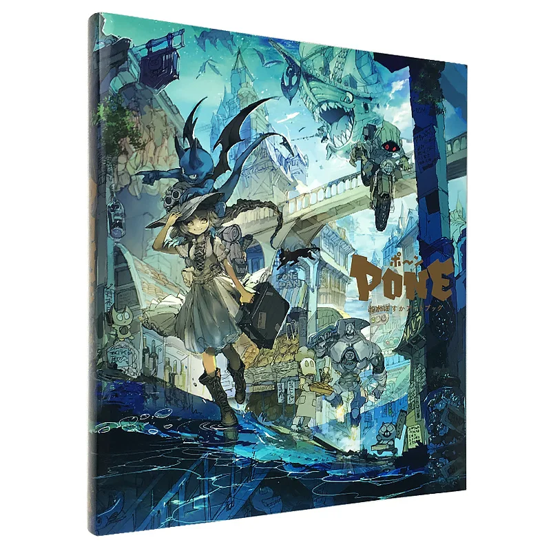 Japanese Posuka Demizu The Art of Posuka Demizu Pone Personal illustration Works Drawing Art Collection Book