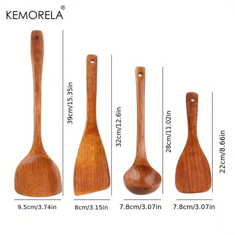

Набор кухонных лопат KEMORELA из дерева