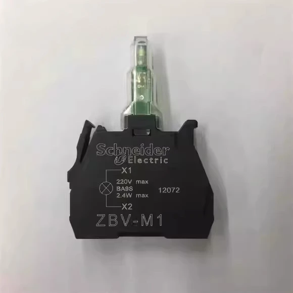 Фото Модуль индикатора Schneider XB4 XB5 ZBVM1 ZBV-M1 белый AC230V 220 AC №1