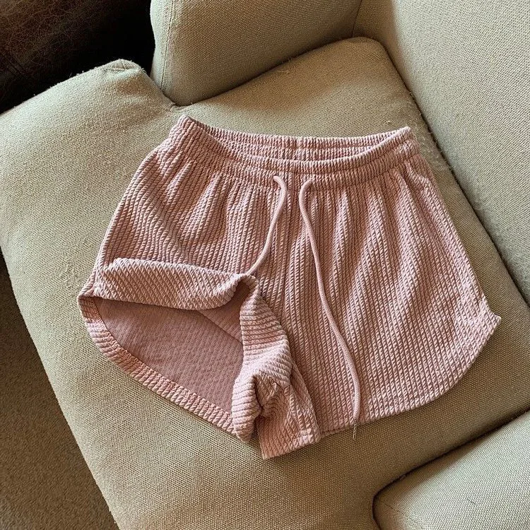 Home Casual High Waisted Shorts Sports Hot Pants Loose Pants Female Outerwear for Summer Wear