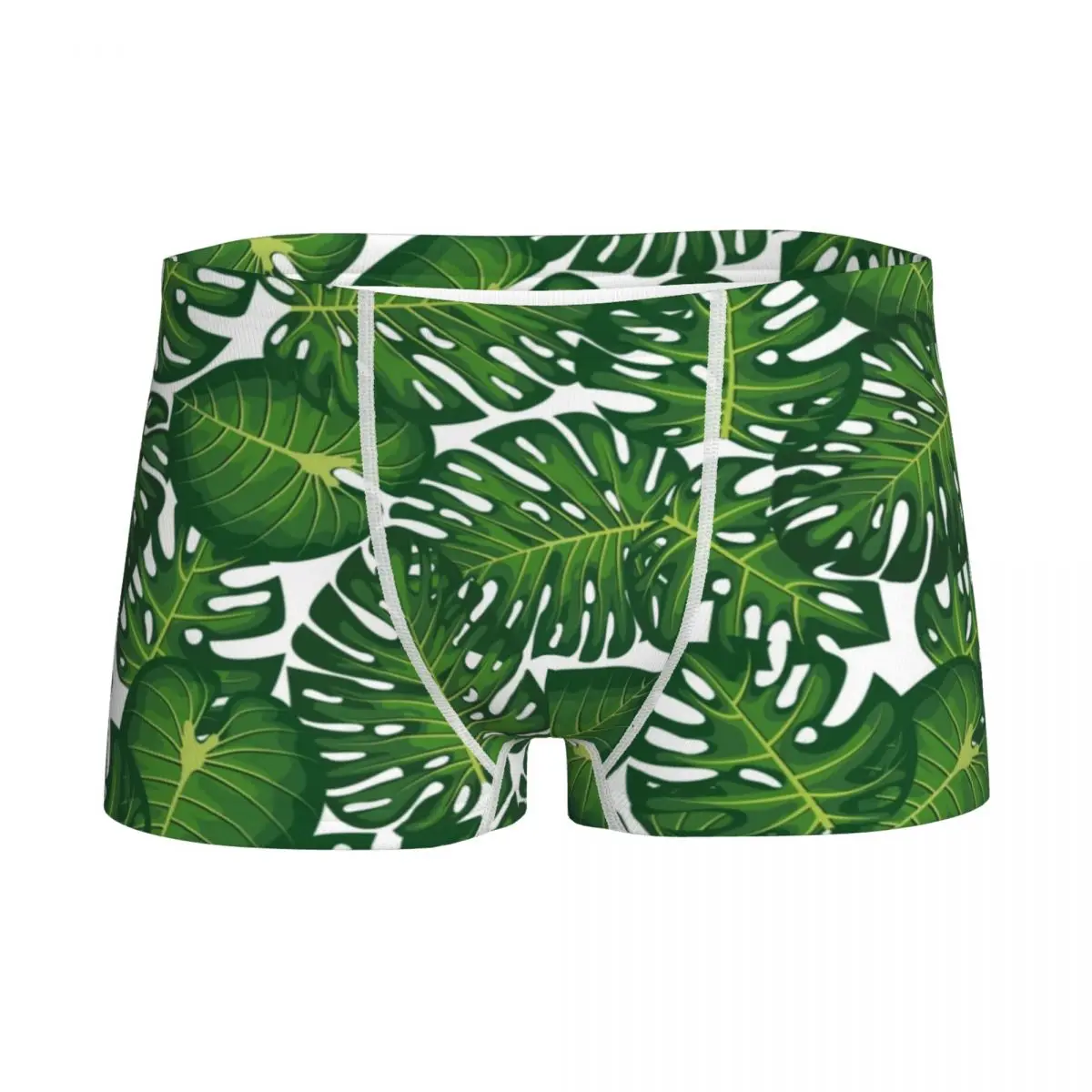 

Tropical Leaves Pattern Children Boys Underwear Cotton Shorts Panties Print Teenager Boxer Cute Underpants Briefs