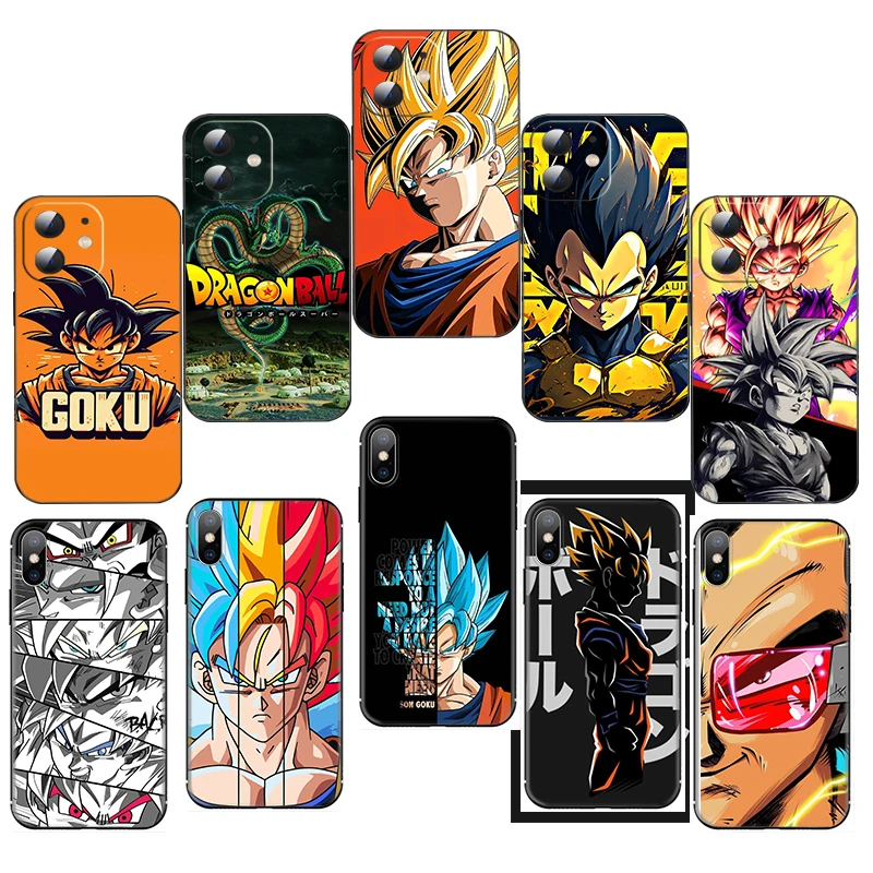 EF13 D-Dragons G-Gokus Balls Soft Silicone Case for Xiaomi Redmi 8 8A 9 9A 9T 9C 10 10X Pro 13 4G 5G 13C A3 Caver