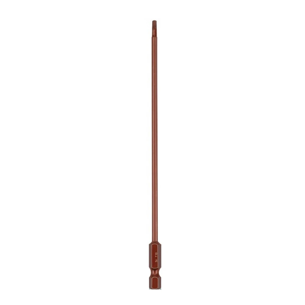 

Durable and Practical Torx Screwdriver Bit 150mm Long with Magnetic Hex Shank 1/4'' Perfect for Home Improvement