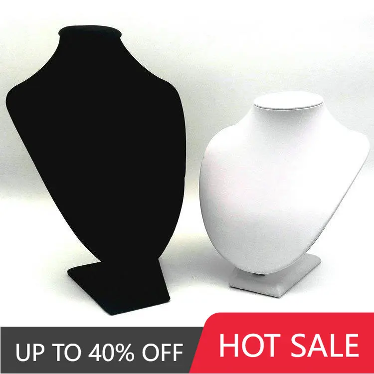 New and Hot Mannequin Necklace Jewelry Pendant Display Stand Holder Show Decorate Jewelry Display Shelf