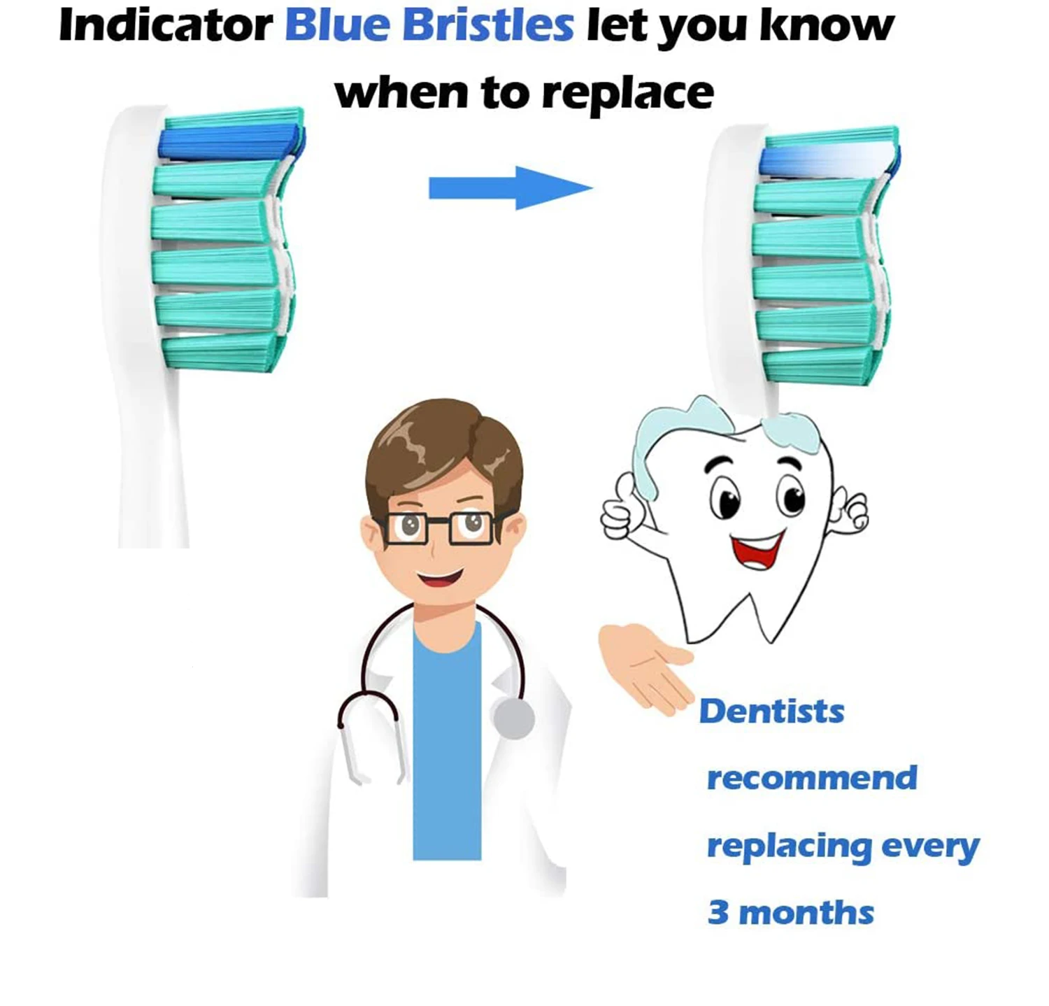 Replacement Toothbrush Heads for Philips Sonicare HX Diamond Clean Healthy White Easy | Бытовая техника