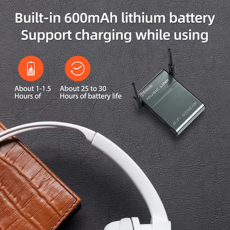 Аудиоприемник Qualcomm Aux Bluetooth без потерь CSR аудио адаптер HIFI автомобильный