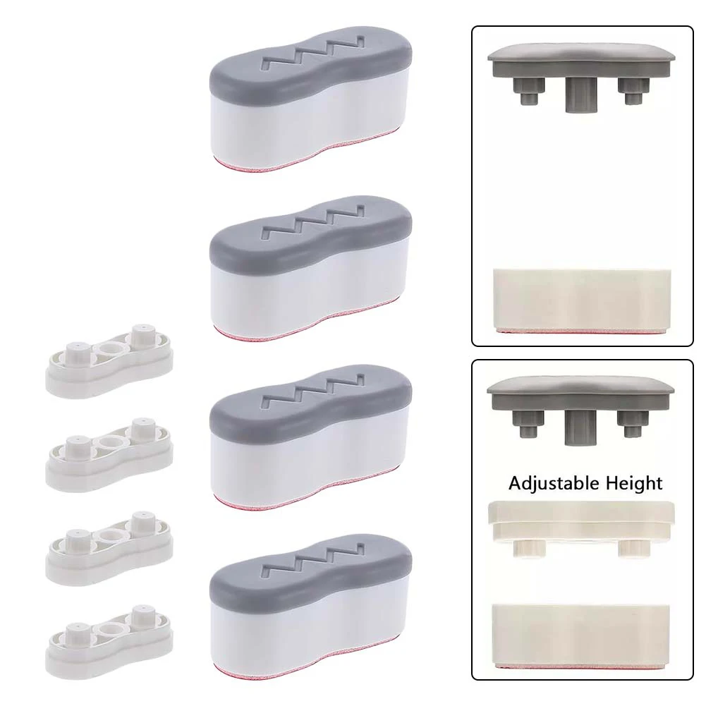 4 шт. накладки для увеличения высоты биде стояки на сиденье унитаза бамперы
