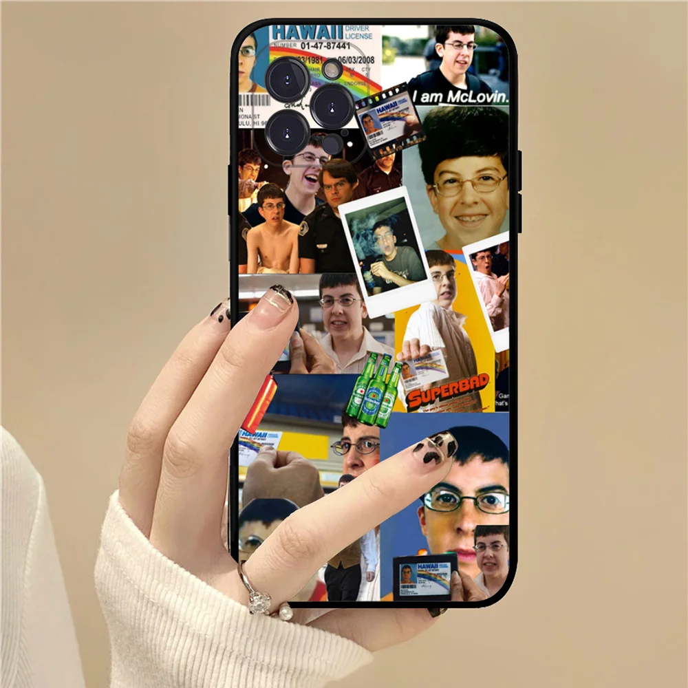 Чехол для телефона Mclovin Movie Superbad IPhone 16 15 14 11 12 13 Mini Pro XS Max чехол 6 7 8 Plus X Funda Shell