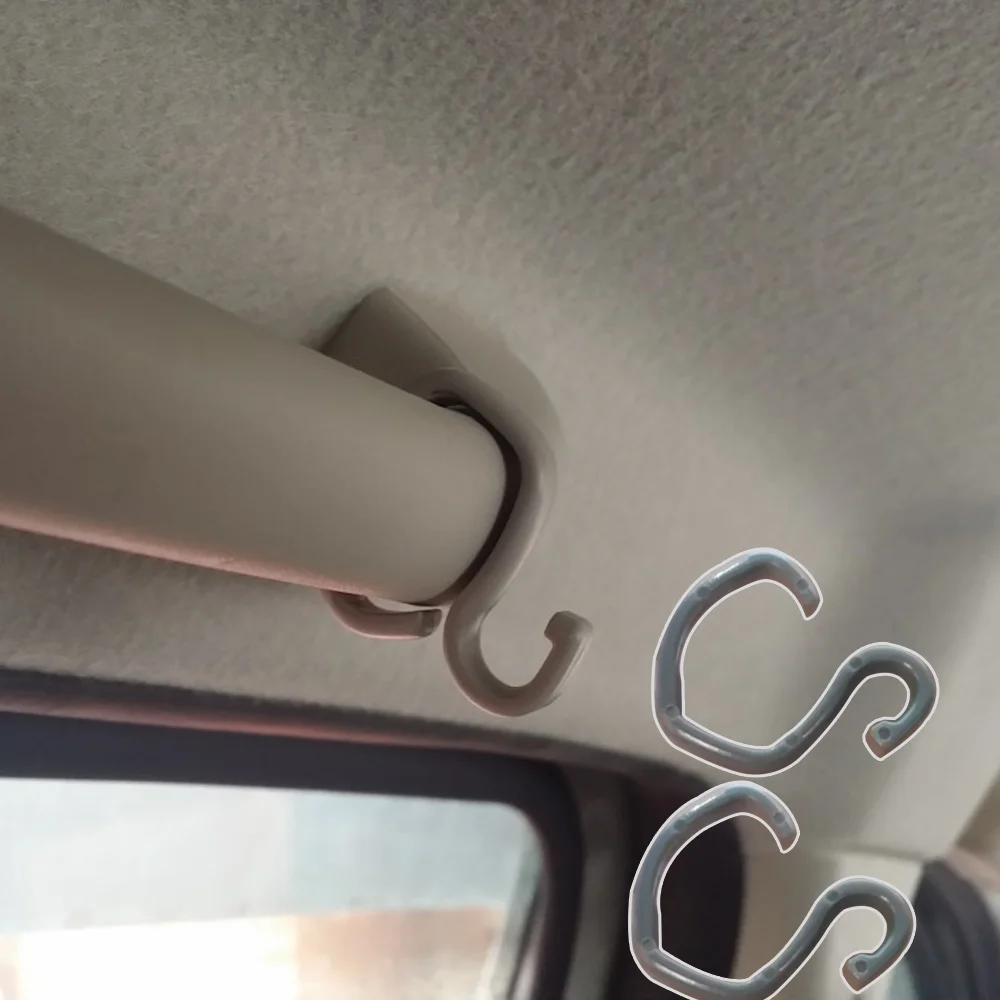 2X для Renault Sandero Stepway B90 B52 2008 2009 2010 2011 2012 2013-2022 Renault Logan I II крючок для ручки одежды на крыше автомобиля
