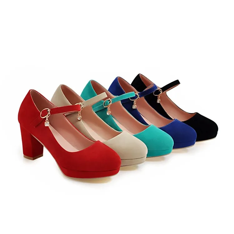 With Straps Basketball Platform Sandals Ladies Sexy Pump Round Toe Comfortable Buckle Big African Cro