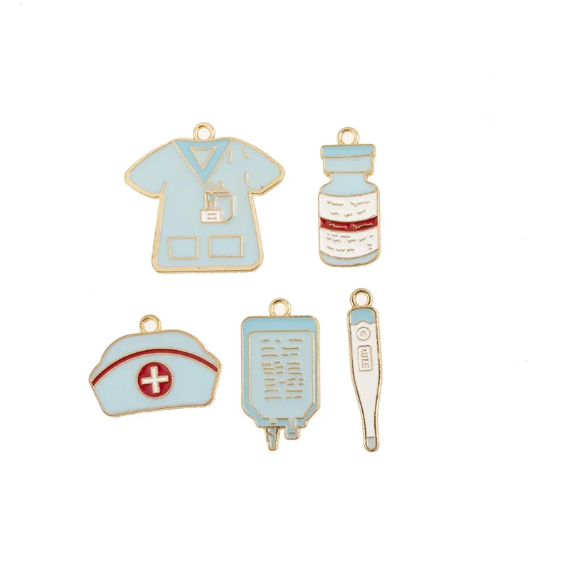 5 шт./партия эмалированные подвески для сумок
