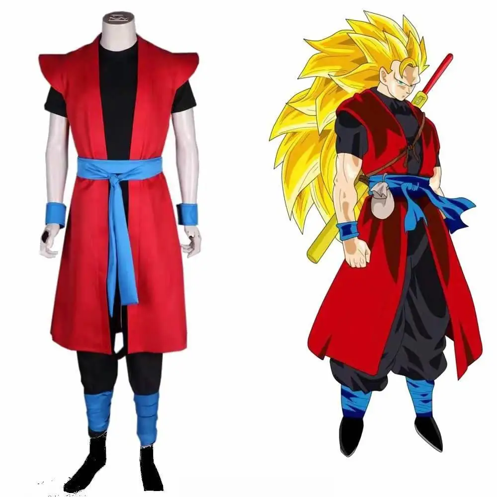 Фото Костюм для косплея по аниме Dragon Ball Heroes SWK: тренировочный костюм Гоку и Вегеты для Хэллоуина №4