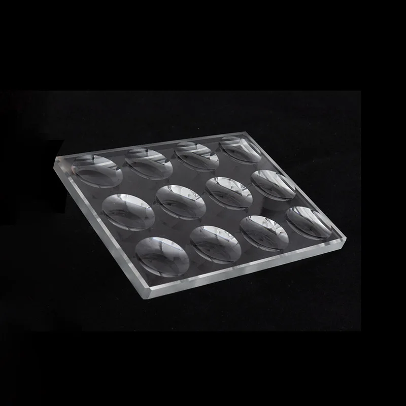 

Круглый Вогнутый Биологический микроскоп толщиной 5 мм, оптическое стекло с несколькими лунками на выбор