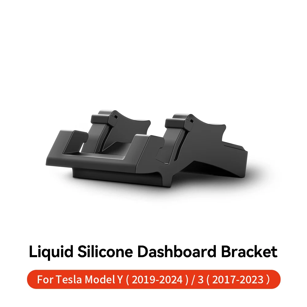 YZ для Tesla Model 3 Y Highland Juniper2021-2025 жидкий силиконовый резиновый автомобильный держатель для телефона без следов, клипса для вентиляционного отверстия приборной панели