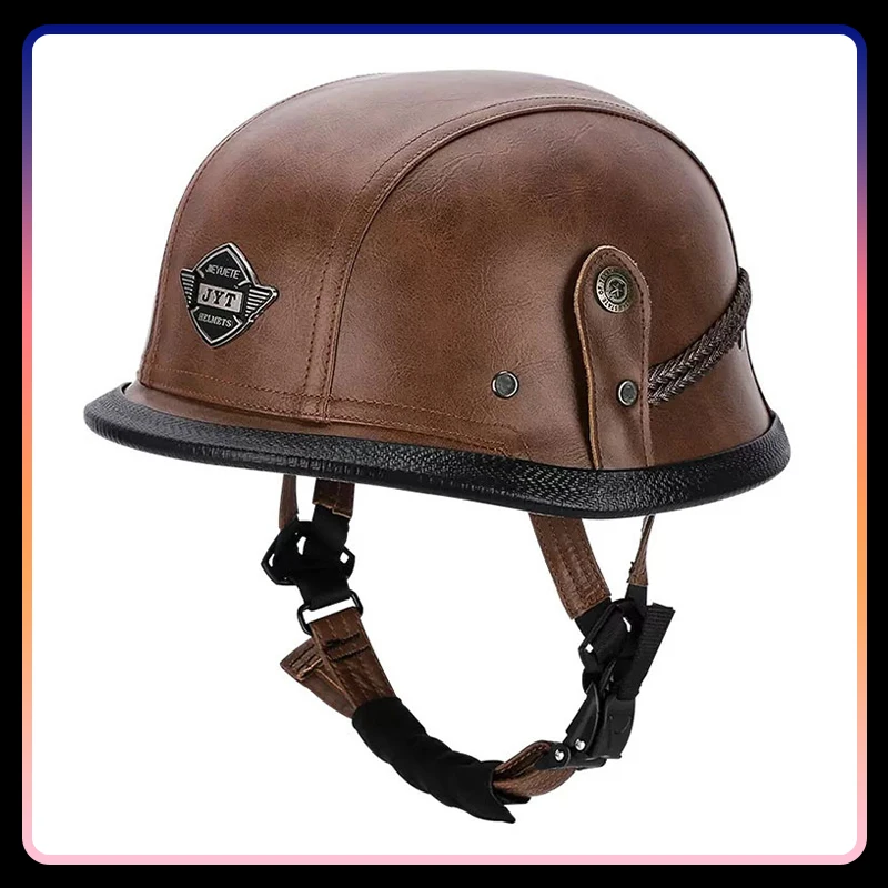 Защитный шлем в стиле ретро 1/2 классические аксессуары для мотоциклов