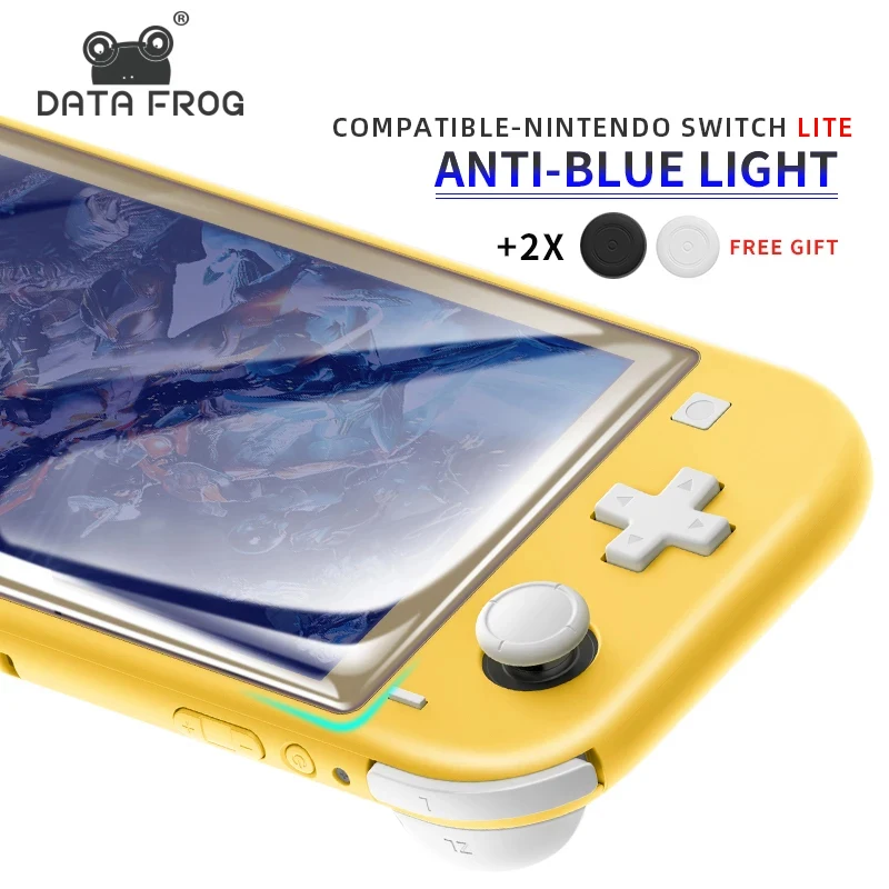 Закаленное защитное стекло DATA FROG для Nintendo Switch Lite 9H HD прозрачная защитная пленка