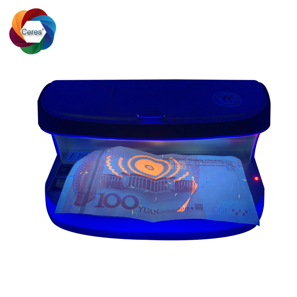 

Currency detector for different kinds of security feature