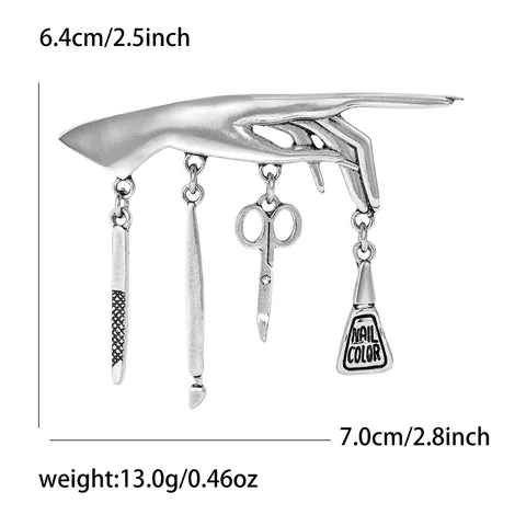 Ретро набор инструментов для маникюра