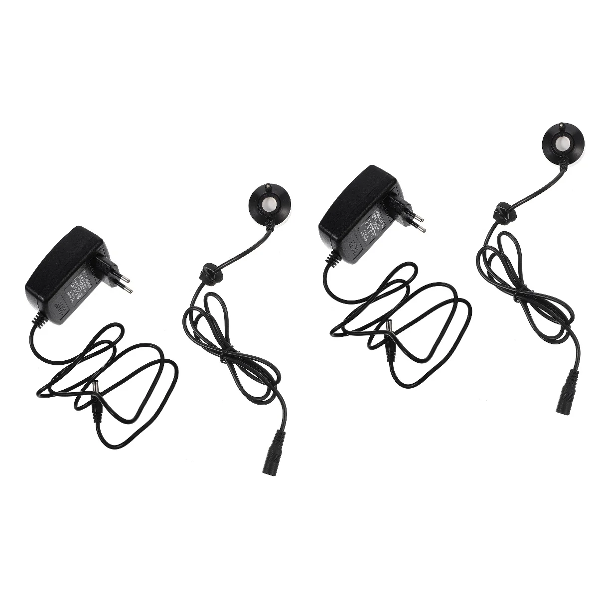 

2pcs Mist Maker Fog Maker Fountain Pond Fog Maker Fishtank Vase Fog Maker US Plug