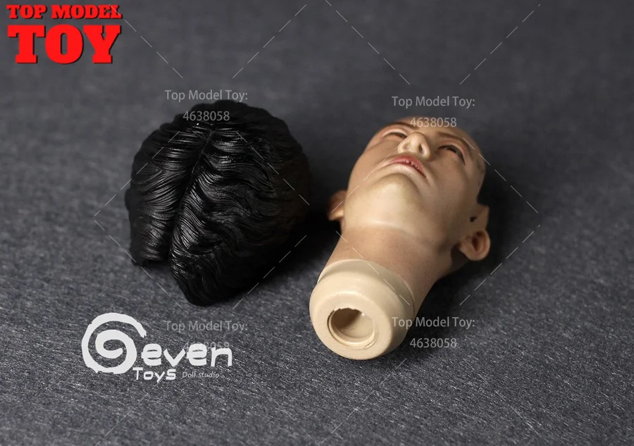Семь игрушек 1/6 TD001 Fboys азиатская голова лепка подвижные глаза ПВХ Мужская солдата