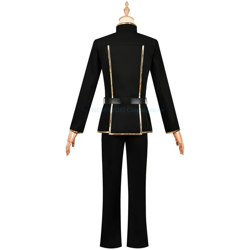 Code Geass Lelouch Lamperouge Косплей Парик и костюм Of The Rebellion Черный Король Демонов ZERO