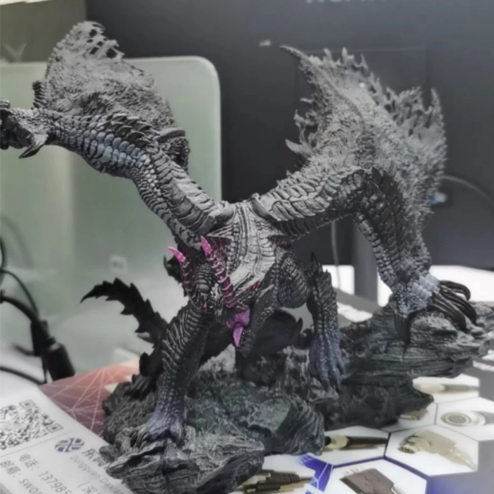 Статуя черного затмения дракона подлинное пятно банкварительный охотник модель
