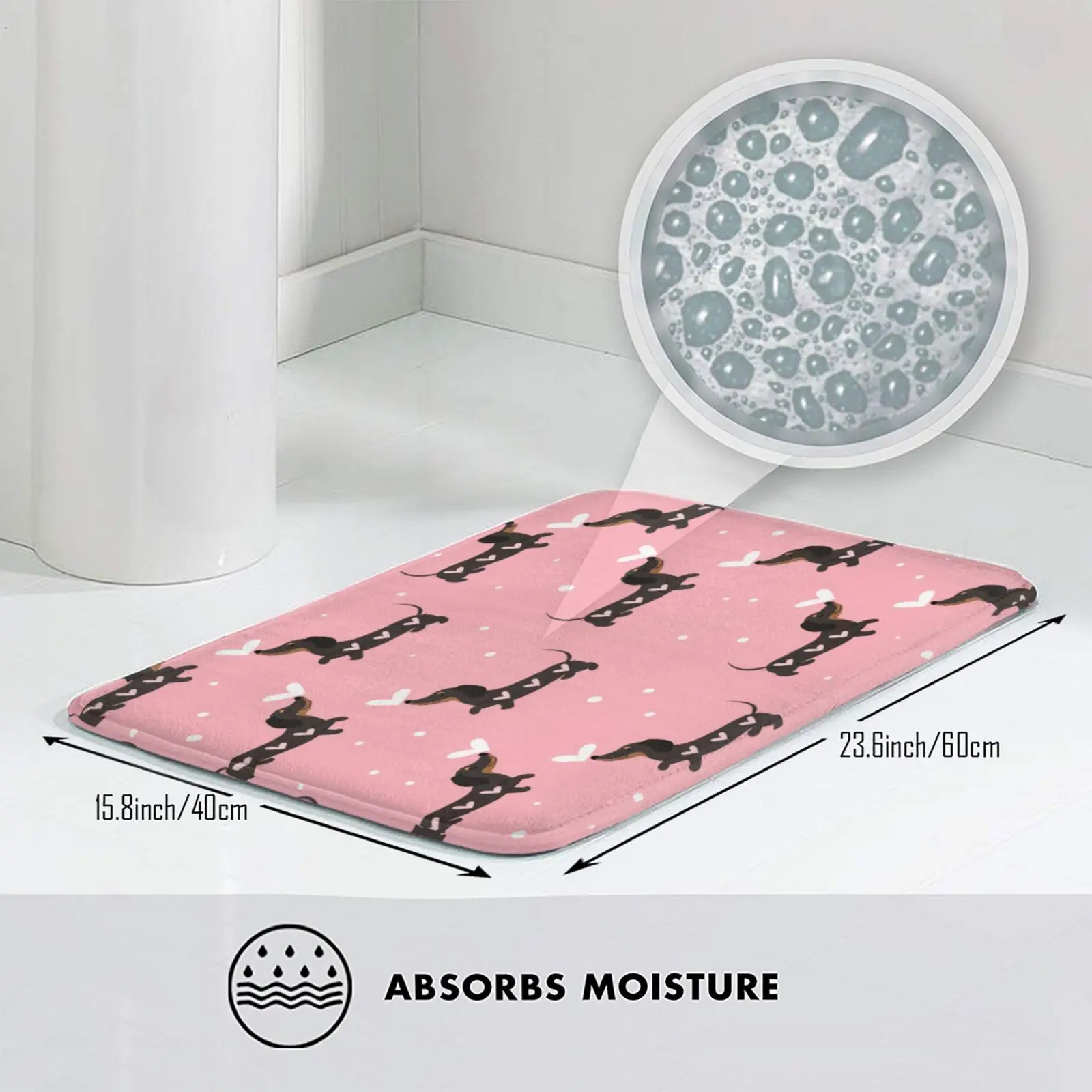 Моющийся коралловый ковер с леопардовым принтом в тигровую полоску и