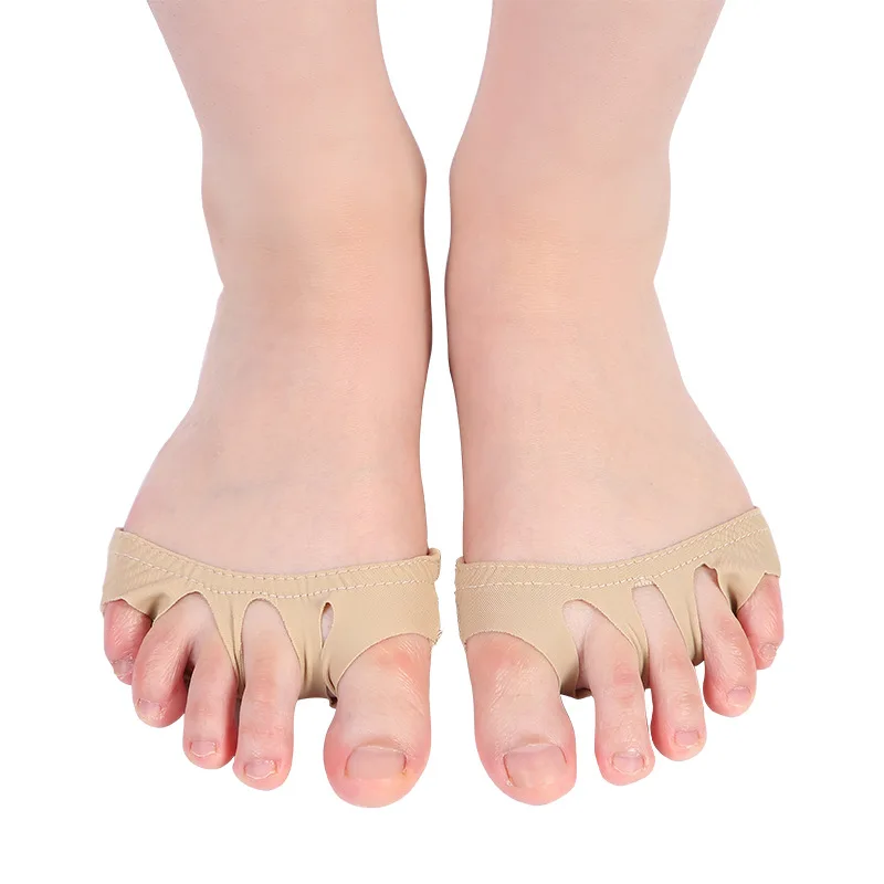 

1 Pair of Five-toed Boat Socks Forefoot Fish Mouth Anti-wear Feet Open-toed Non-slip Boat Socks Suitable for Foot Care Tools