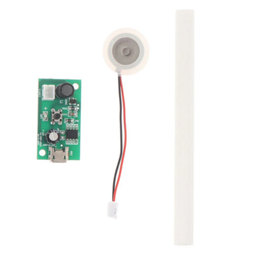 

1PC DC 5V USB Humidifier Driver Board 16mm Atomizer Plate Mist Maker Fogger Ultrasonic Atomization Discs Indoor Air Quality