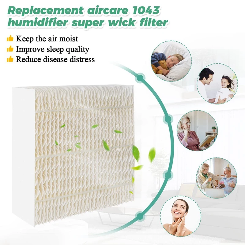 1043 фильтры для увлажнителя воздуха (3 шт.) замена серии испарительных