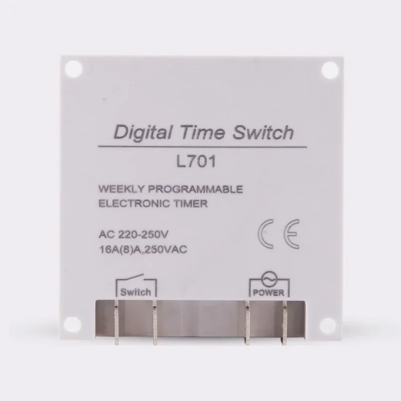 Таймер L702A Бесконечная петля 220 В Переключатель обратного отсчета 12
