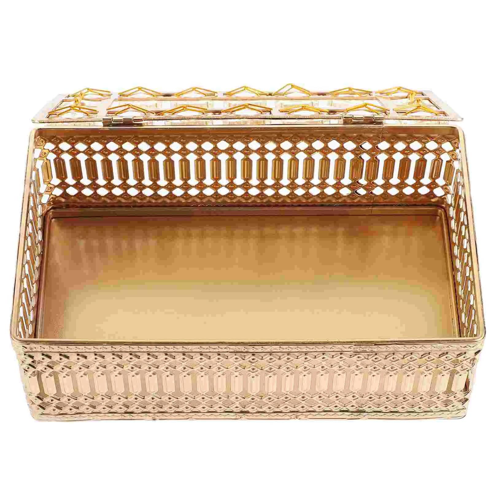 Прозрачная бумажная коробка для хранения салфеток шикарный держатель