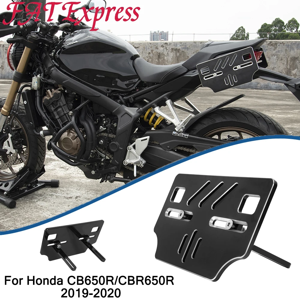 

Для Honda CBR650R CB650R 2019-2020 комплект кронштейнов для бокового сиденья мотоцикла, сумка для заднего сиденья, сумки для путешествий, чемодан с опорой