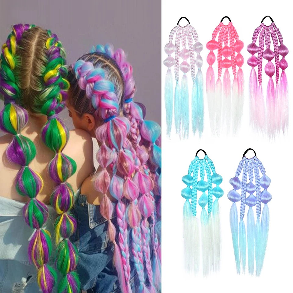 

Miss Rola Bubbles Jumbo Braid Synthetic Kanekalon Hair Tinsel Wire Extension Twist Braid Bulk Wholesale