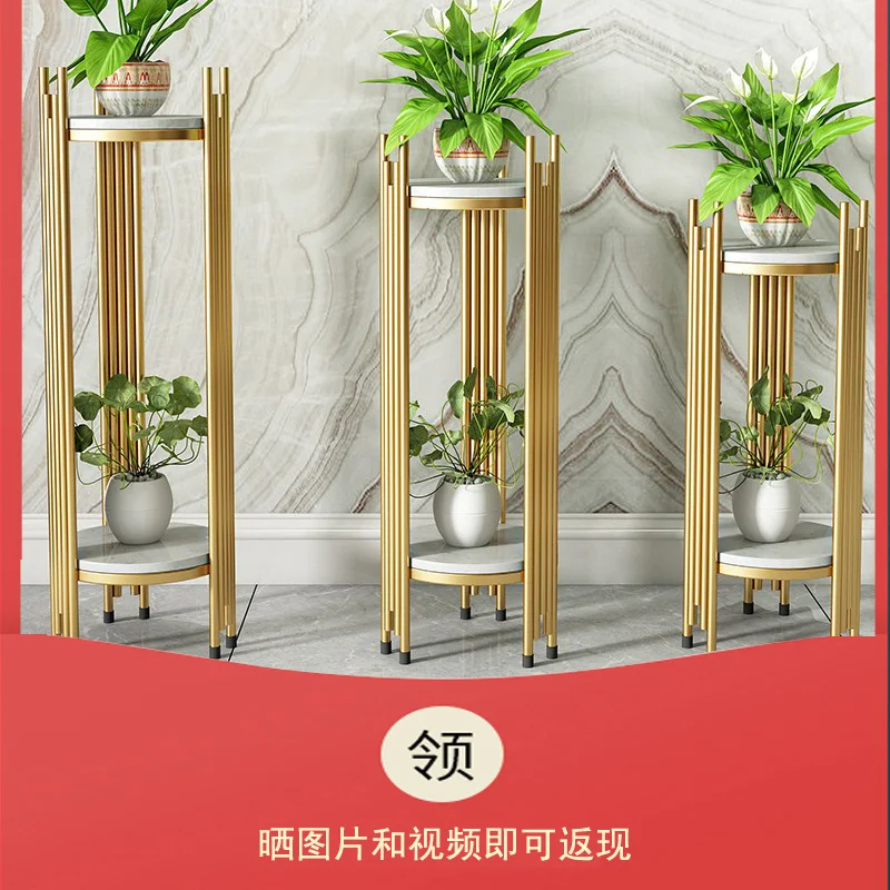 Роскошный светлый железный стеллаж в скандинавском стиле для интерьера гостиной