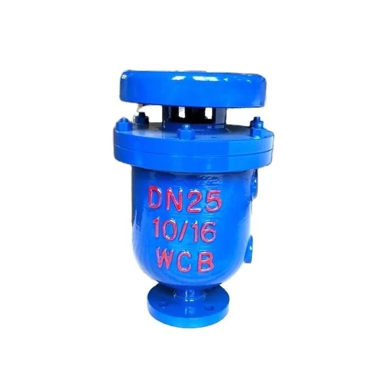 DN25 10 / 16 flange double hole exhaust valve