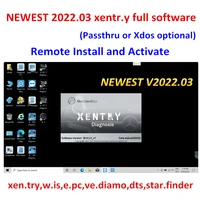 newest 2022 03 xentry software remote install and activate dt s wi s ep c for mb star sd c4c5c6 diagnostic tool openport 2 0