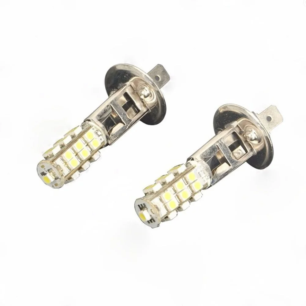 4 шт. супер яркие 1210 светодиодный H1 25SMD 1210 3528 DC 12 В Светодиодные Автомобильные противотуманные фары h1 светильник фары s smd3528