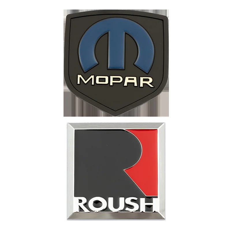 Металлические 3D наклейки ROUSH MOPAR для крыльев багажника декоративные эмблемы