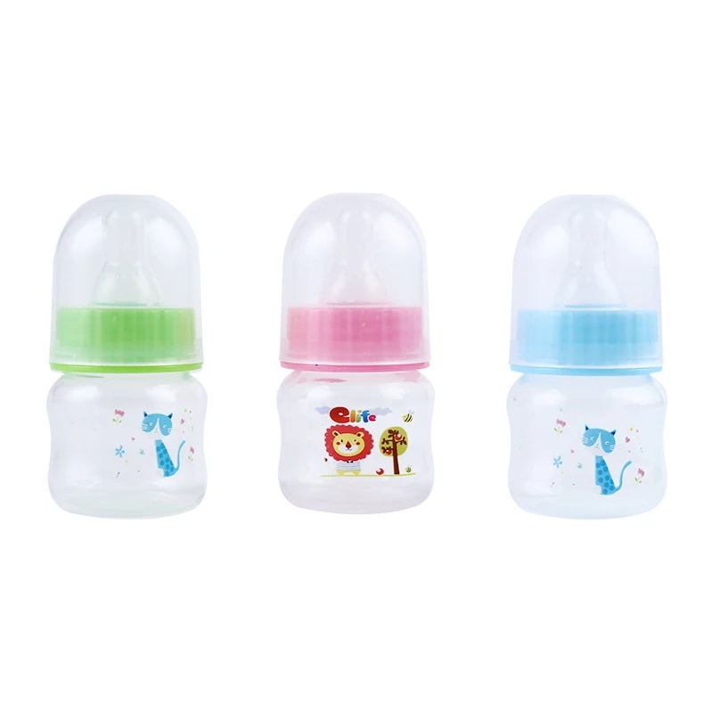 

Mini Baby Feeding Bottle 50ML for Newborn Baby Safe Newborn Kids Nursing Care Feeder Fruit Juice Milk Bottles Infant Supplies