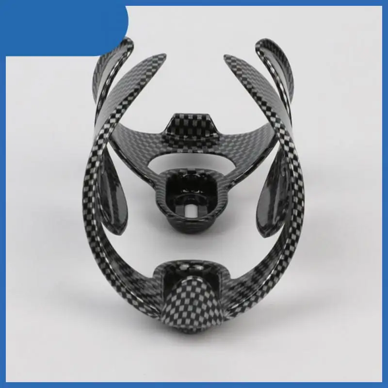 

NEW AUBTEC Bicycle Plastic Bottle Holder Carbon Fiber Textured Double Wing Cup Racks Ready Mountain Riding Accessories