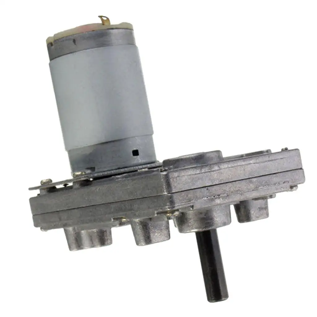 DC12V-24V 10-20-40-80 об/мин реверсивный малошумный червячный электрический