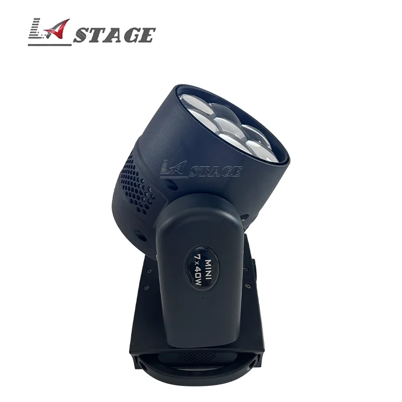 7*40W Mini B RGBW LED Bee Eye beam wash zoom effect сценический светильник с подвижной головкой