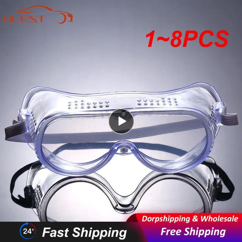 

Защитные очки с защитой от ветра, пыли и тумана, 1-8 шт.