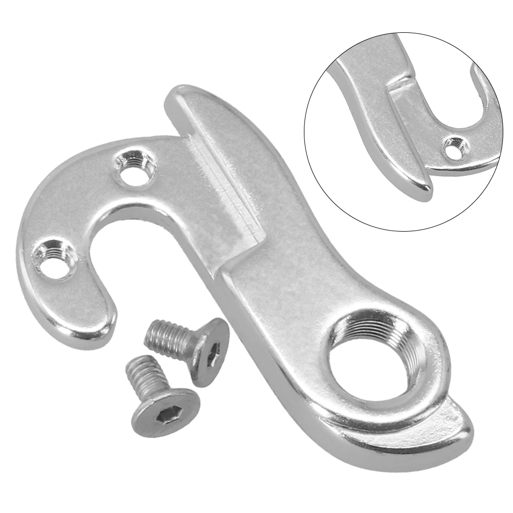 

Brand New Bicycle Tail Hook Gear Accessories Kit Silver Components MECH Spare Accessories Aluminium Alloy Bike
