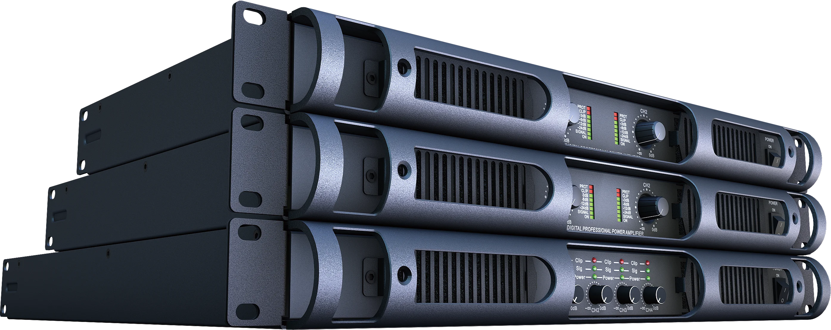 Профессиональный 2-канальный усилитель мощности 1600 Вт